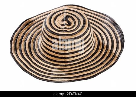 Cappello tradizionale dalla Colombia: 'sombrero vueltiao' Foto Stock