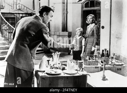 RALPH RICHARDSON, MICHELE MORGAN e BOBBY HENREY nel FALLEN IDOL (1948), diretto da CAROL REED. Credit: LONDON FILMS/BRITISH LION / Album Foto Stock