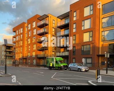 Appartamenti di nuova costruzione a Grove Park, Colindale, Londra, Regno Unito Foto Stock