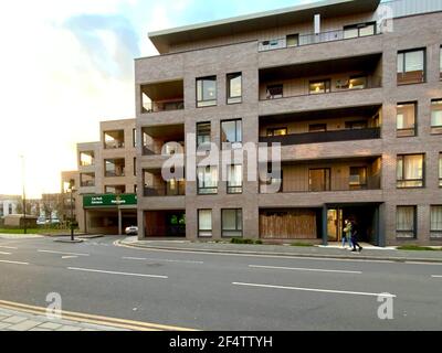 Appartamenti di nuova costruzione a Grove Park, Colindale, Londra, Regno Unito Foto Stock