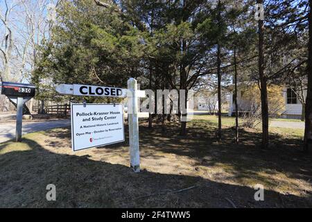 Pollock-Krasner House East Hampton Long Island New York Foto Stock