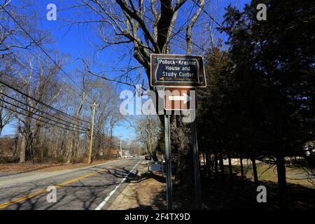 Pollock-Krasner House East Hampton Long Island New York Foto Stock