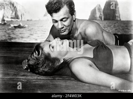 JOAN FONTAINE e JOSEPH COTTEN nel CASO DI SETTEMBRE (1950), diretto da WILLIAM DIETERLE. Credito: FOTO DI PARAMOUNT / Album Foto Stock