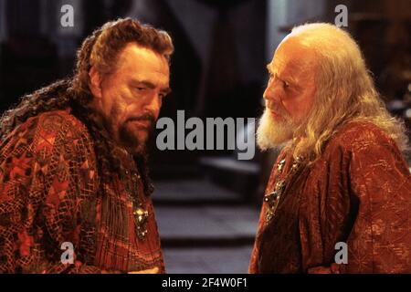 BRIAN COX e JOHN SHRAPNEL a TROY (2004), regia DI WOLFGANG PETERSEN. Credito: WARNER BROS. / Album Foto Stock