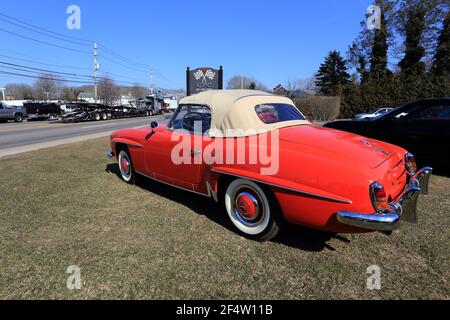 1958 Mercedes Benz 190 SL Southampton Long Island New York Foto Stock