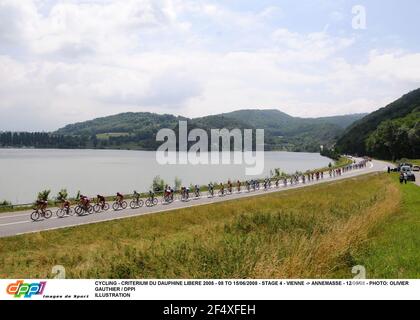 CICLISMO - CRITERIUM DU DAUPHINE LIBERE 2008 - 08 TO 15/06/2008 - STAGE 4 - VIENNE -> ANNEMASSE - 12/06/08 - PHOTO: OLIVIER GAUTHIER / DPPI ILLUSTRATION Foto Stock