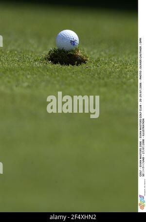 GOLF - EVIAN MASTERS 2006 - EVIAN MASTERS GOLF CLUB - 26-29/07/2006 - FOTO : OLIVIER GAUTHIER / DPPI SECONDO TURNO - 27/07/2006 - ILLUSTRAZIONE Foto Stock