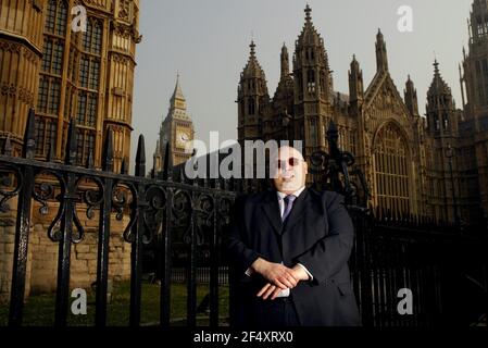 Mal Sheldon, leader del Consiglio laburista di Melton Mobray, difetta al Partito conservatore. pic David Sandison Foto Stock