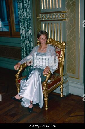 Tennista russo Lina Krasnoroutskaya, Roland Garros, Francia 2000 Foto Stock