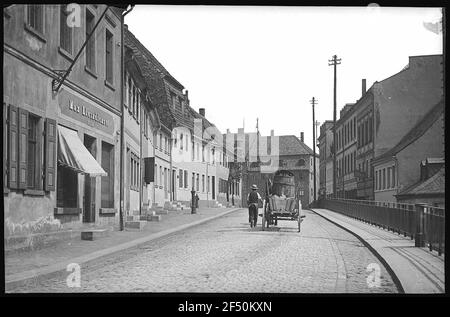 Waldenburg. King-Johannstrasse Foto Stock