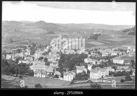 Nieder-Einsiedel. Vista di basso Einsiedel Foto Stock