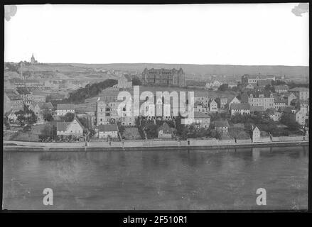 Meissen. Cölln sull'Elba Foto Stock