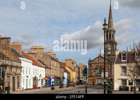 Centro di Haddington , East Lothian, Scozia Foto Stock