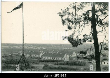 Campo militare Pioneer Battaglione No. 12 Foto Stock