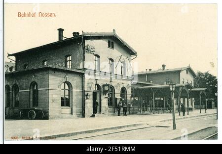 Stazione ferroviaria di Nossen Foto Stock