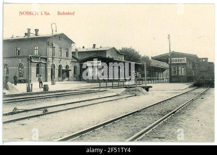 Stazione ferroviaria di Nossens Foto Stock