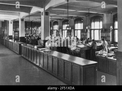 Società Go & Co. AG, Action building Leipziger Straße 7/13. Parte del conto principale. Riproduzione mediante fotografia. Fig. Pagina 71 in: 100 anni go. Storia della società Go & Co., A.G., Dresda 1835/1935. Dresda: W. Lupert, 1935. Dresda: Slb 34.4.1589 Foto Stock