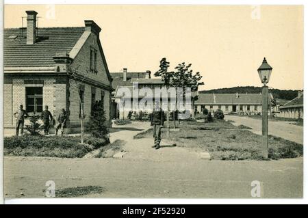 Campo militare Milowitz. Campo militare Foto Stock