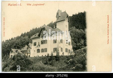 Villa Luginsland Villa 'Luginsland Foto Stock