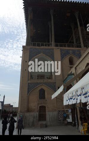 isfahan, iran - 22 marzo 2017: foto nel museo del palazzo di shah abbas Foto Stock