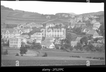 Nieder-Einsiedel. Vista di basso Einsiedel Foto Stock