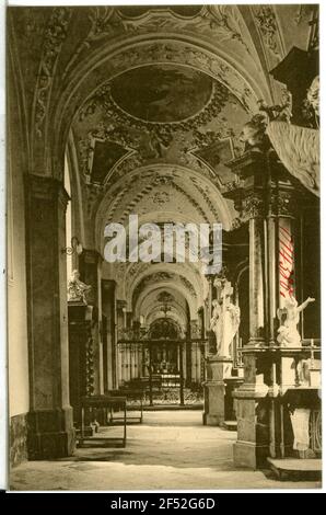 Madre dell'altare di Dio nello Stiftskirche Ossegg. Madre dell'altare di Dio nello Stiftskirche Foto Stock