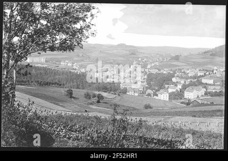 Nieder-Einsiedel. Vista di basso Einsiedel Foto Stock