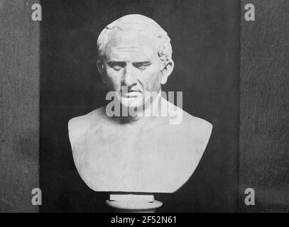 Marcus Tullius Cicero (03.01.106 a.C. Chr.-07.12.40 BCR, R? Politico Mischer). Marmo? Ste. Roma: Musei Vaticani Trollope Foto Stock