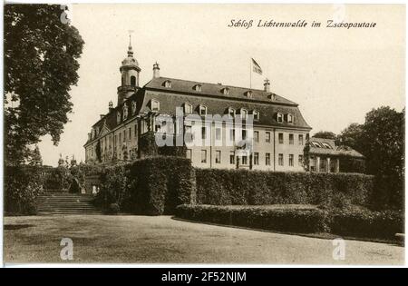 Blocca Lichtenwalde. Schloss Foto Stock