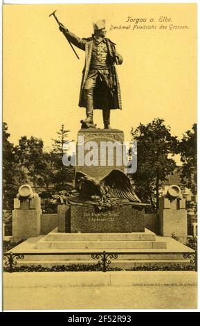 Memoriale Federico del Grande Torgau. Monumento Fr. D. enorme Foto Stock