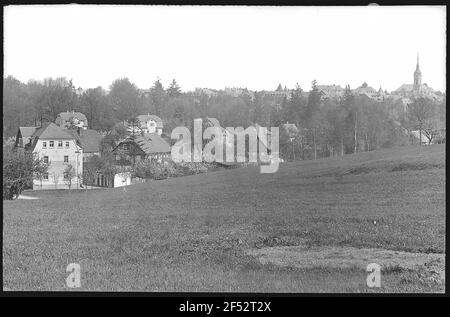 Grandschweidnitz. Vista di Grandschweidnitz Foto Stock