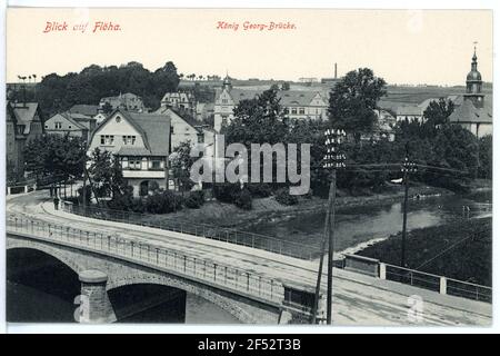 Ponte King Georg Flöha. Ponte King Georg Foto Stock