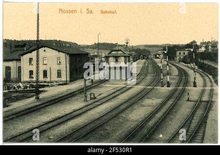 Stazione ferroviaria di Nossens Foto Stock