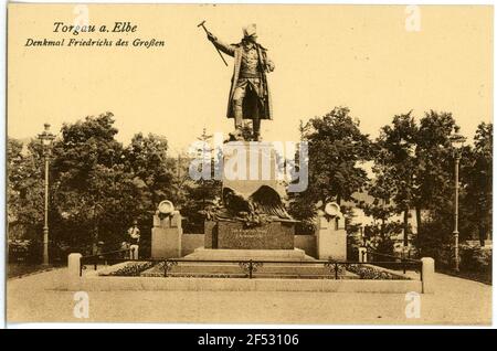 Memoriale Federico del Grande Torgau. Memorial Friedrich D. enorme Foto Stock