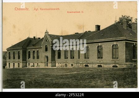 GarnisSlazaret - HERKLOCK II Chemnitz. GarnisSlazaret - HERKLOCK II Foto Stock