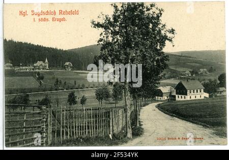 Campo di caccia Rehe. Alloggio di caccia Foto Stock