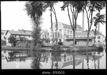 Großröhrsdorf. Fabbrica Werner & Söhne Foto Stock