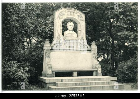 W. H. Veit - monumento Leitmeritz. Monumento W. H. Veit Foto Stock