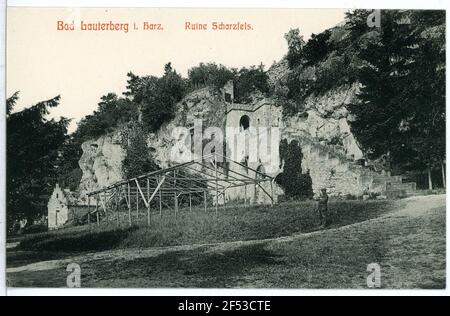 Rovina Scharzfels Bad Lauterberg. Rovina Scharzfels Foto Stock