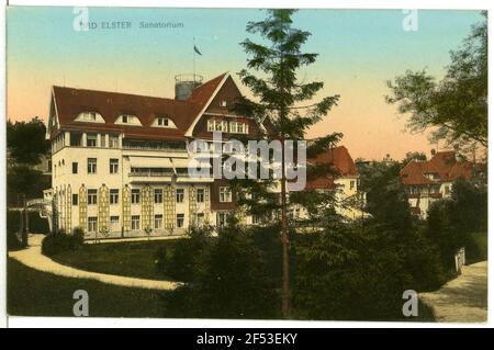 Sanatorium Bad Elster. sanatorium Foto Stock