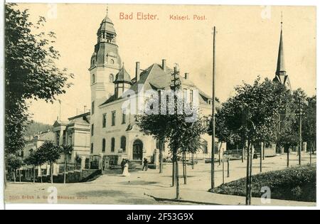 Posta imperiale Bad Elster. Posta imperiale Foto Stock