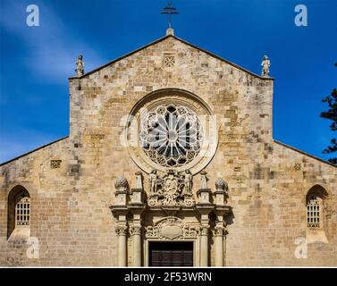 Geografia / viaggio, cattedrale Santa Annunziata, Otranto, costruito 1080 / 1163, vista esterna, Italia, Apl, diritti-aggiuntivi-clearance-Info-non-disponibile Foto Stock