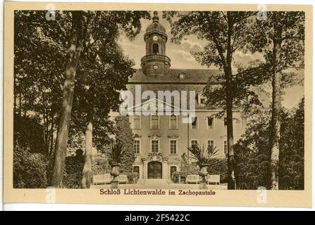 Blocca Lichtenwalde. Schloss Foto Stock