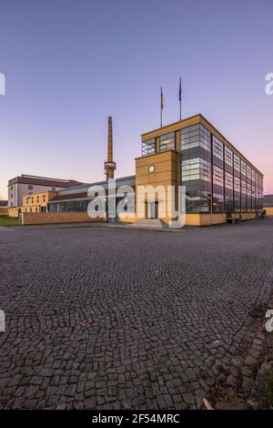 Geografia / viaggio, Germania, bassa Sassonia, Alfeld, Fagus Factory in serata, diritti aggiuntivi-liquidazione-Info-non-disponibile Foto Stock