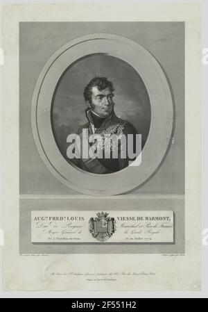 Ritratto di Auguste de Marmont Foto Stock