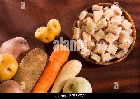 Nido di trippa di manzo, secondo stomaco Foto Stock