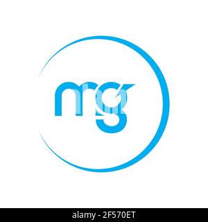 DESIGN con logo MG Letter. Icona del logo MG con lettere iniziali. Lettera astratta MG M G modello minimo di disegno del logo. M G Letter design vettoriale con colori neri. Foto Stock
