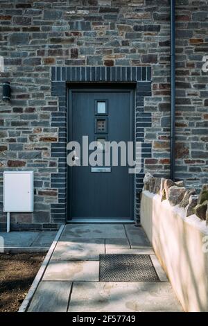 New homes on Hanham High Street, Bristol (Mar 2021) Foto Stock