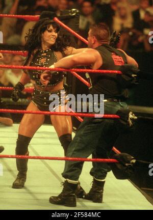 Danny Boy Smith & Chyna 1999 Foto di John Barrett/PHOTOlink Foto Stock