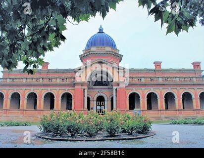 Goulburn Courthouse (1887) progettato dall'architetto James Barnet, in stile vittoriano italiano, Goulburn, nuovo galles del Sud, Australia. Foto Stock